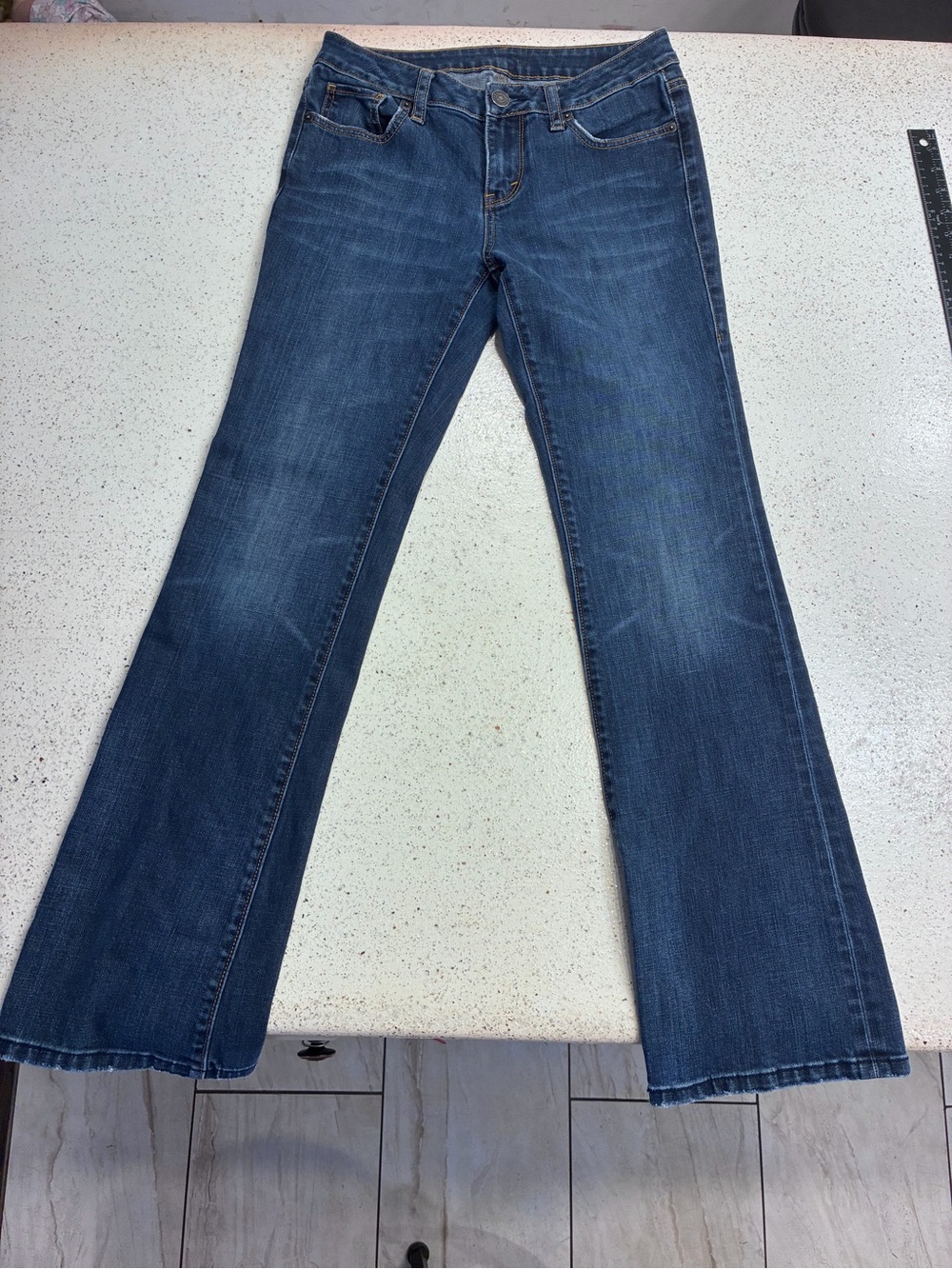 London Women's Bootcut Jeans Blue Size 4